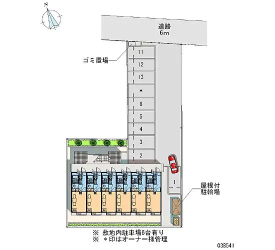 土浦市川口２丁目 月極駐車場